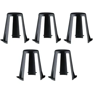 Paulmann Abstandshalter 5er Set 62-90mm Schwarz Kunststoff
