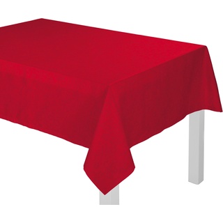 Tischdecke WIRTH "Westport" Tischdecken Gr. B/L: 120 cm x 120 cm, 1 St., quadratisch, rot Tischdecken