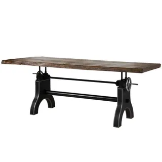 MASSIVMOEBEL24.DE Mango 220 x 80 x 100 cm beige