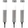 7 5x56 cm 3er Set silber