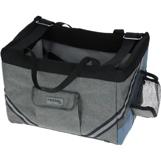Kerbl Fahrradtasche Vacation 38 x 29 x 25 cm Grau/Blau