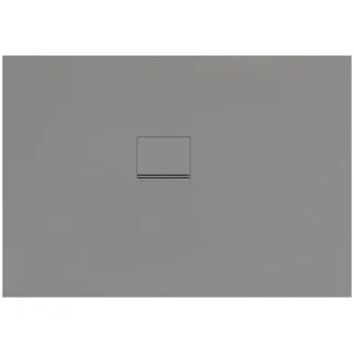 Villeroy & Boch Squaro Infinity Rechteck-Duschwanne 130 x 90 cm Acryl Grau (UDQ1390SQI2LV-3S)