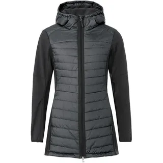 Vaude Damen Funktionsjacke Wo Skomer Hybrid Parka, Größe 34 in Schwarz Schwarz