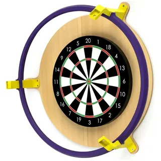 ChiliTec Dartscheibe Autodarts Komplettsystem mit LED Ring 6000K & 3x OV9732 Kamera Tracking Set