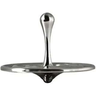 SyangKaitian Metall-Gyro-Kreisel, tolles präzises silbernes Spinnspielzeug, rotierende magnetische Dekoration, Kreisel, rotierende magnetische Dekoration, Desktop-Tröpfchen, Spiner-Spielzeug, Geschenk