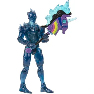 Fortnite Zero (Master Grade) – 10,2 cm bewegliche Leuchtfigur mit Erntewerkzeug, Back Bling und Waffen, FNT1069, Mehrfarbig