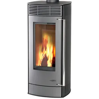 THERMIA Kaminofen »Neuwerk«, grau, Stahl, 6 kW