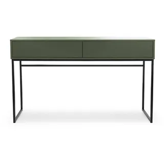 Compleo Schminktisch mit 2 Schubladen GOLDAS Modern design, Breite: 137 cm grün