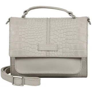 Burkely Umhängetasche Leder Grey