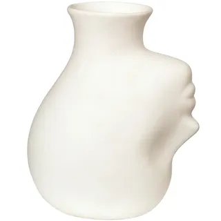 POLSPOTTEN - Head Upside Down Vase, weiß