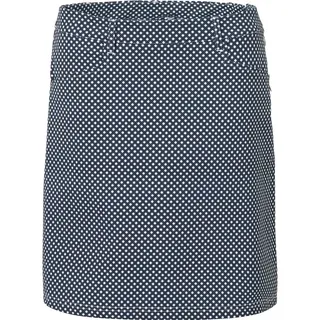 Abacus Sportswear Skort Abacus Golf Skort Merion 45cm Navy-Gemustert Damen 40