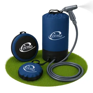Coemo Campingdusche 11 l Schwarz