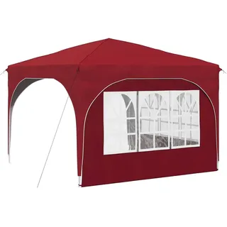 vidaXL Pop-up Partyzelt 290 x 290 x 245 cm Bordeauxrot