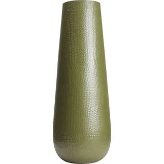 Bodenvase BEST "Lugo" Vasen Gr. H: 100 cm Ø 37 cm, grün (waldgrün) Blumenvasen ØxH: 37x100 cm