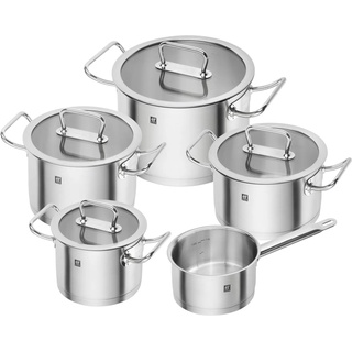 Zwilling 65120-005-0 Topf-Set (e), Pfanne + Kochtopf, Silber