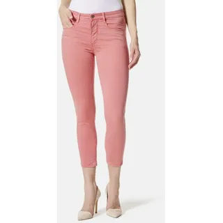 STOOKER WOMEN 5-Pocket-Jeans Florenz Colour Slim Fit Jeans Slim Fit Casual Clean Wash Denim Jeans für Damen rosa 40