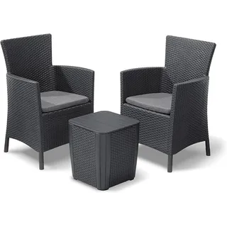 KETER Iowa Set 3-tlg. Grau