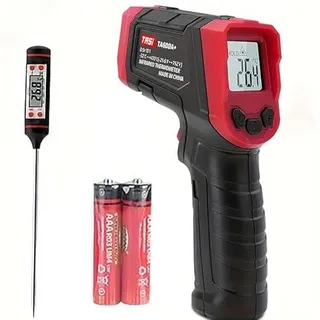 Infrarot Thermometer, Digital Laser Temperaturmessgerät -37°F~1022°F (-32°C~550°C) IR Temperaturpistole (Nicht für Menschen) Ideal für Kochen, braten, küche, Barbecue, fleisch, zucker, Gefrierschrank