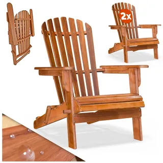 CASARIA Sonnenliege 85 x 69 x 93 cm Braun