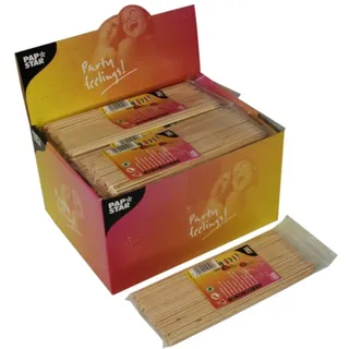 Papstar Grillspieß 20 cm Holz