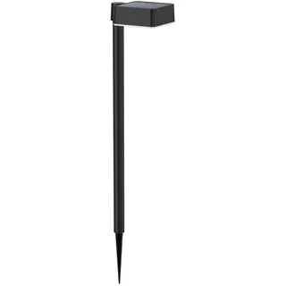 Philips Sockelleuchte Kunststoff, Metall 54,0 cm Solar 1,5 W schwarz