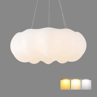 Schwebende Wolke Pendelleuchte LED Cloud Deckenleuchte Deckenleuchte Kinderzimmer Deckenleuchte mit Aufhängedraht für Schlafzimmer, Wohnzimmer, Jungen Mädchen Schlafzimmer, 15W, 3 Beleuchtung