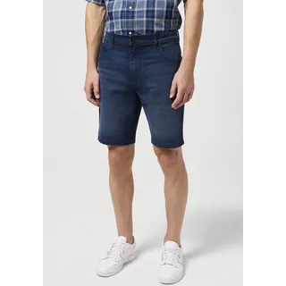 Jeansshorts WRANGLER "Texas" Gr. 36, N-Gr, blau (bond) Herren Jeans Shorts