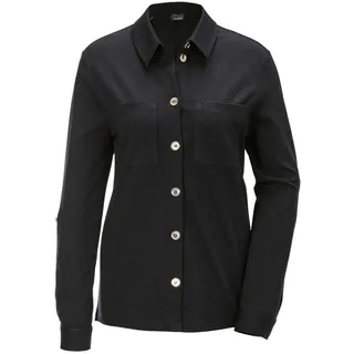 GOLDNER Kurzgröße: Hemdjacke", in schwarz, | Gr.: 19,