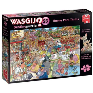 JUMBO Spiele Jumbo 23 Nervenkitzel im Themenpark!, 1000 Teile