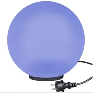 Home4Living Kugelleuchte Kugellampe RGB Außenleuchte Garten Lampe LED 230V Leuchte, inkl. Leuchtmittel, Dekorativ weiß Kugel | Ø 50 cm