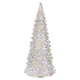BUTLERS LED Deko-Tanne CRYSTAL - Silber