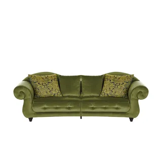 Design Big Sofa  Nobody , grün , Maße (cm): B: 288 H: 98 T: 110