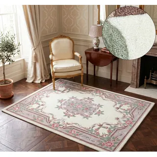 THEKO Ming Handtuftteppich 240 x 340 cm Beige