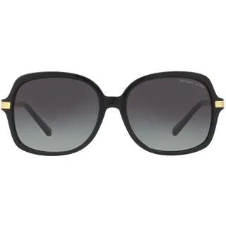 Michael Kors Damen Adrianna Ii 316011 57 Sonnenbrille, Schwarz (Black/Light Grey Gradient) - 57 (L)