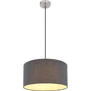 GLOBO Pendelleuchte dimmbar 1-flg. 40 cm rund anthrazit