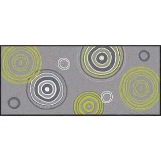 Erwin Müller Fußmatte Fußmatte "Kaiserslautern", eckig, Höhe: 7 mm, gemustert grau|grün 60 cm x 180 cm x 7 mm