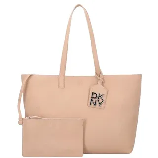 DKNY Milan Shopper Tasche Leder 38 cm  rosa