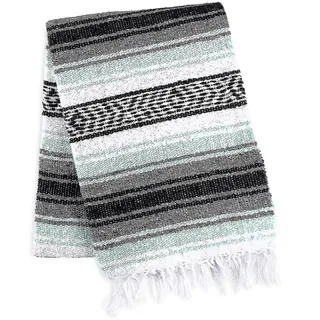 Handgewebte Mexikanische Decke Im Serape-stil, Ideal Für Strand, Camping, Picknicks Und Outdoor-aktivitäten (boho-stil) – 150 Cm X 200 Cm – A