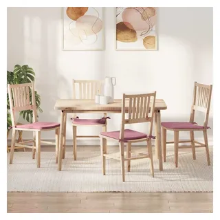 vidaXL Sitzkissen 40 x 40 cm Rosa