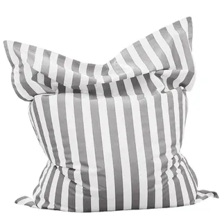 SXBCyan Schwimmender Sitzsackbezug for Pool (ohne Füllstoff) Outdoor großer Sitzsack, wiederverwendbarer Sitzsack Pouf-Bezug for Schwimmen, quadratischer, schwimmender Kissensack(Grey)