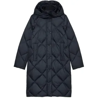 Marc O'Polo Damen Puffer-Daunenmantel (as3, numeric, numeric_38, regular, regular, deep blue sea, 38) - 38-38