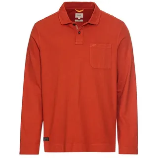 camel active Langarm-Poloshirt rot XXL