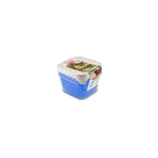 Curver Fresh & Freeze 3er Set Gefrierdosen 1,2L Tiefkühldosen Mikrowelle