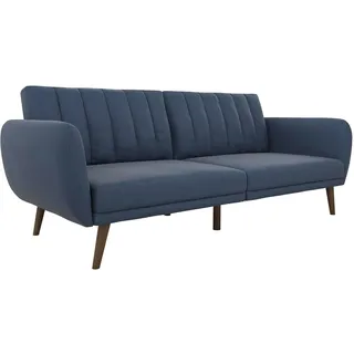 Novogratz Brittany Schlafsofa, Leinen Marineblau