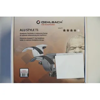 Oelbach Alu Style T 1 silber Kopfhörerständer 1 Stück
