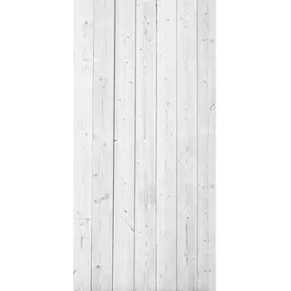 Winwall Duschrückwand Aluverbund Holz weiß, 1 Stück, 2500x1000 mm