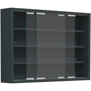VCM Hängevitrine Agisa 57 x 40 x 10 cm Grau