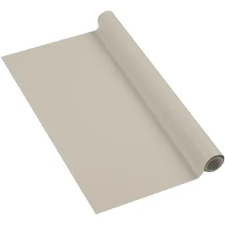 Venilia Klebefolie | Taupe Leder-Optik Lederflicken | 67,5cm x 1,5m, Stärke 260μ | selbstklebende Möbel-Folie, Dekofolie, Tapete, Küchenfolie | PVC ohne Phthalate | Made in EU