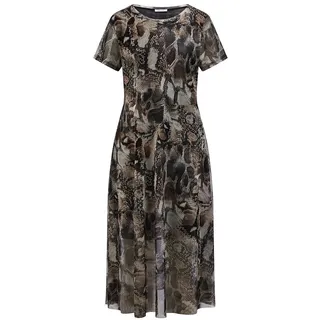 Mesh-Kleid zum Schlupfen Efixelle braun, 44