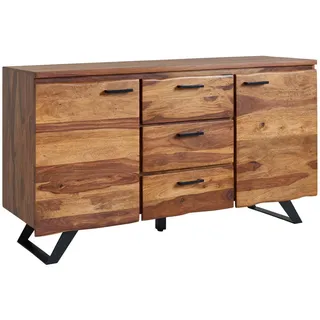 KADIMA DESIGN Sideboard 145 x 82 x 45 cm Braun